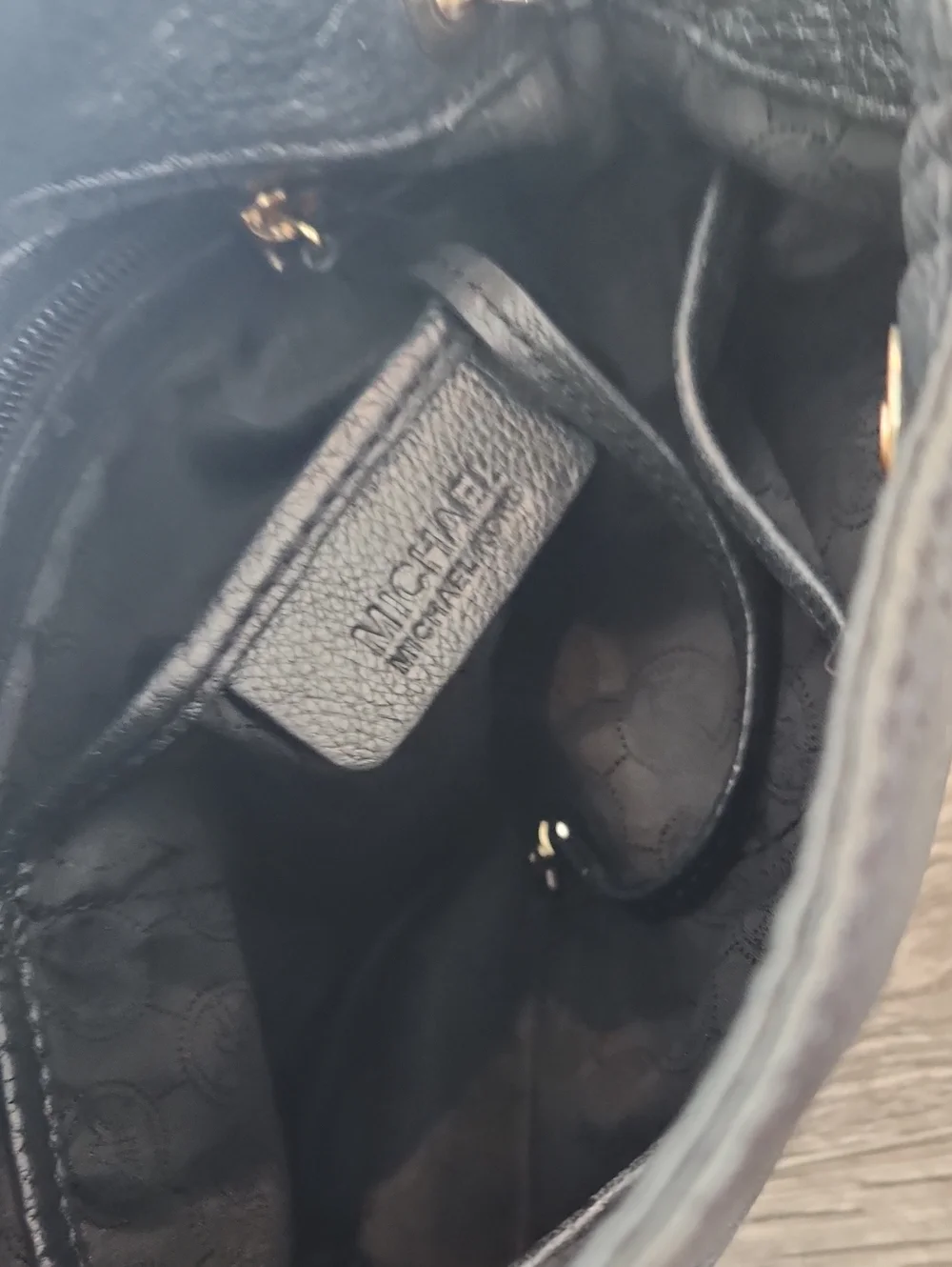 Michael Kors Medium Jet Set Chain Black Hobo Bag